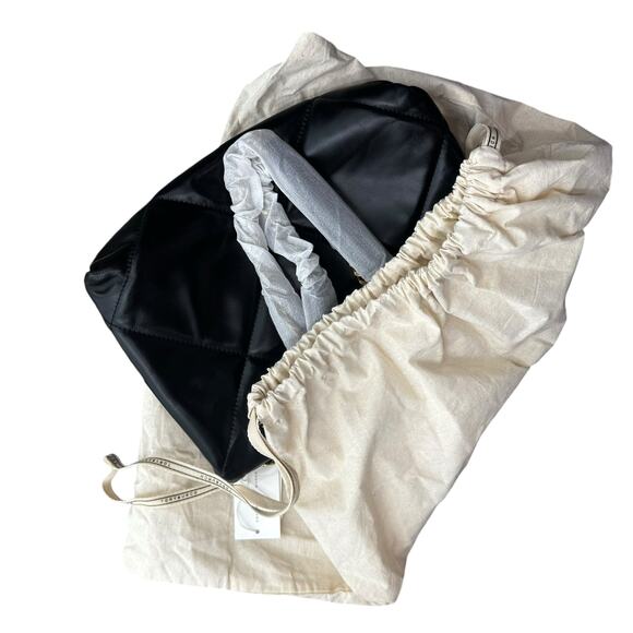 Tory Burch Kira Diamond Quilt Pave Concertible Shoulder Dust Bag OS NWT - Picture 9 of 12